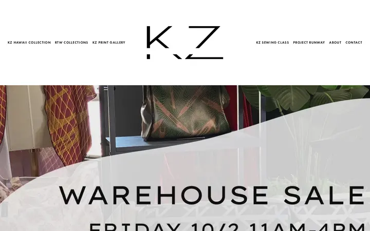 Website of Kini Zamora