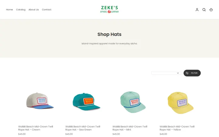 /collections/hats — Zeke's Apparel Company