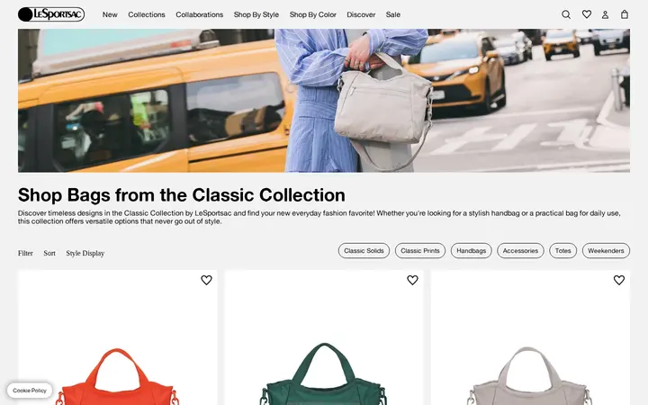 /collections/classic-collection — LeSportsac