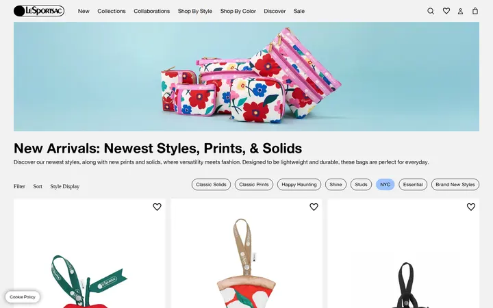 /collections/new-arrivals/nyc — LeSportsac