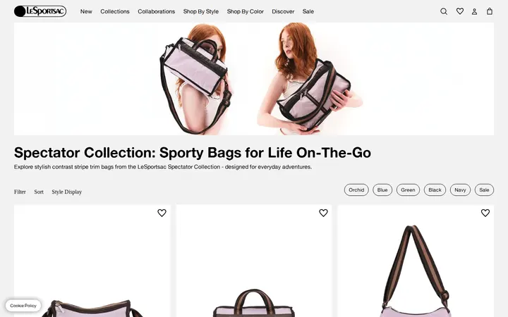 /collections/spectator-collection — LeSportsac
