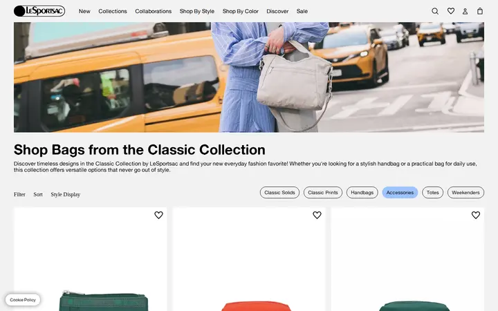/collections/classic-collection/accessories — LeSportsac