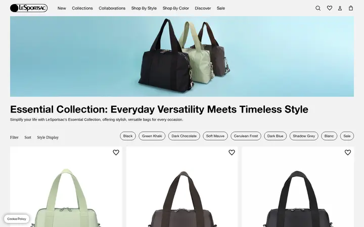 /collections/essential-collection — LeSportsac