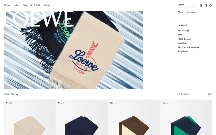/int/en/women/accessories/scarves-shawls — LOEWE Ala Moana