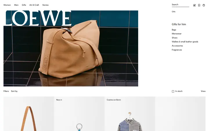 /int/en/gifts/gifts-for-him — LOEWE Ala Moana