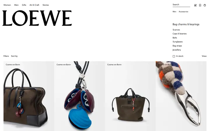 /int/en/men/accessories/keyrings-and-charms — LOEWE Ala Moana