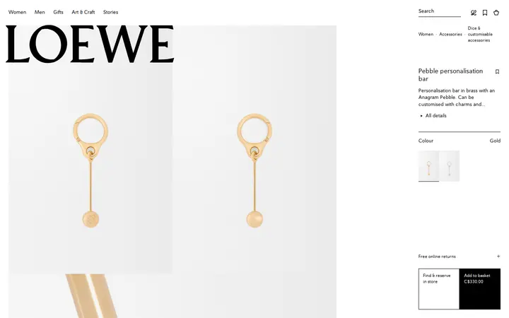 /int/en/women/accessories/customisable-accessories/pebble-personalisation-bar/C691PP1X02-8130.html — LOEWE Ala Moana