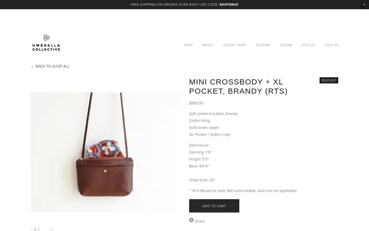 /shop/minicrossbody-brandy — Umbrella Collective