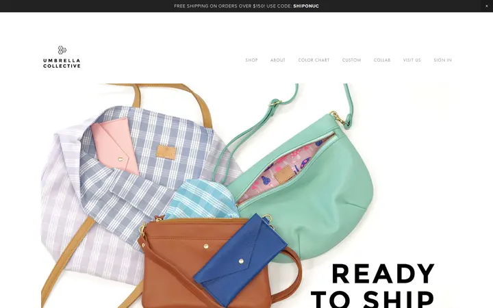 Website of Umbrella Collective