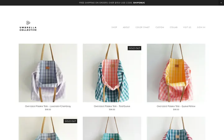 /shop — Umbrella Collective