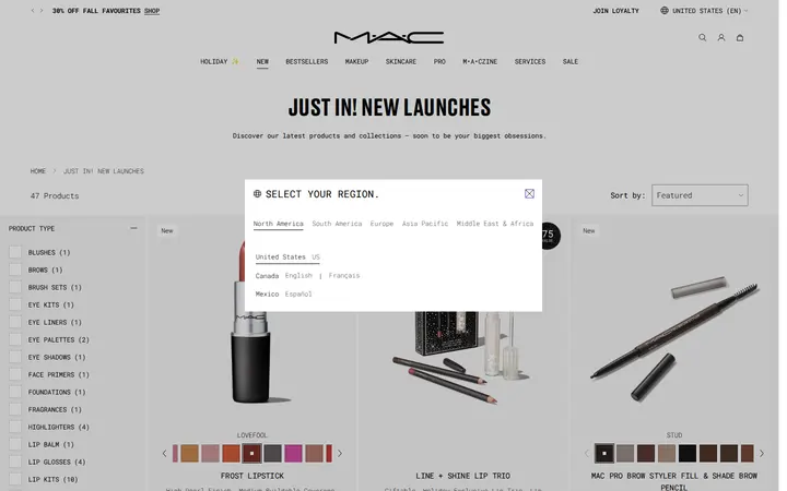/collections/new — MAC