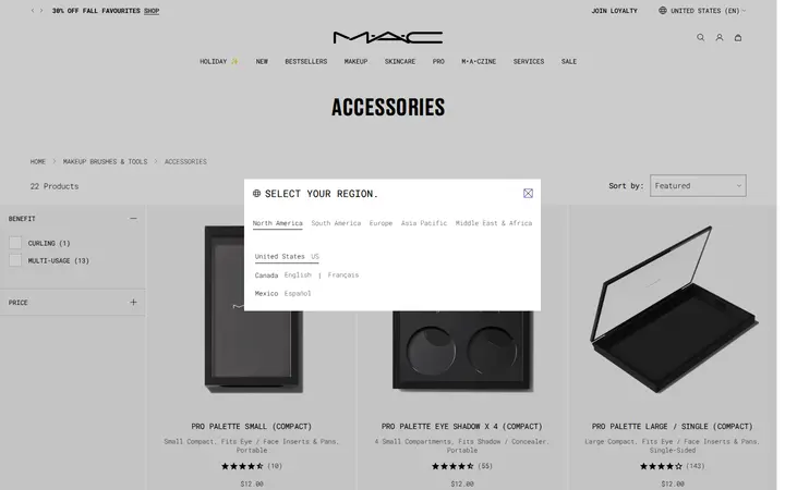 /collections/tools-accessories — MAC