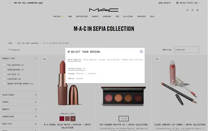 /collections/mac-in-sepia — MAC
