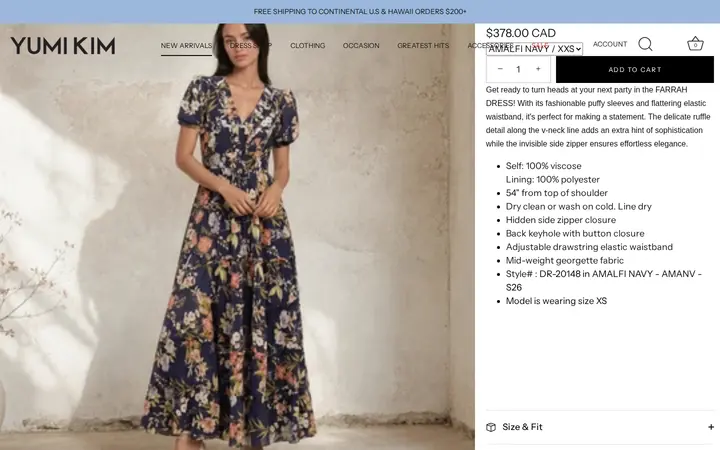 /collections/new-arrivals/products/farrah-dress-9 — YUMI KIM
