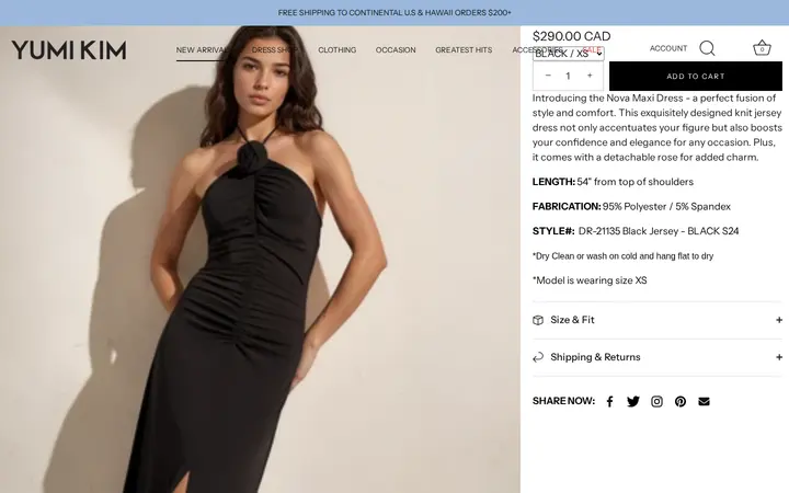 /collections/new-arrivals/products/nova-dress — YUMI KIM