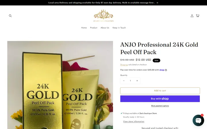 /products/anjo-professional-24k-gold-peel-off-pack — Zea's Boutique Collection