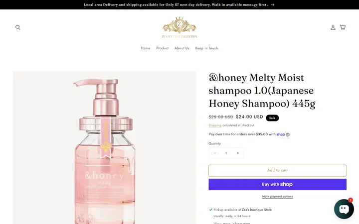 /products/honey-melty-moist-repair-treatment-2-0-japanese-honey-conditioner-445g — Zea's Boutique Collection